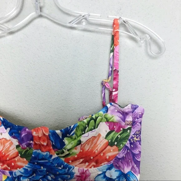 Farm Rio Chita Swimsuit One Piece Floral Size Large - Picture 7 of 11